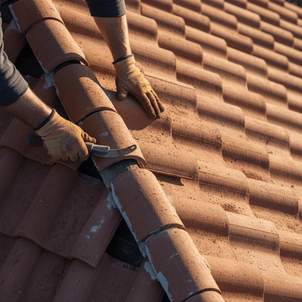 Nettoyage professionnel de mousse sur toiture à Bordeaux
