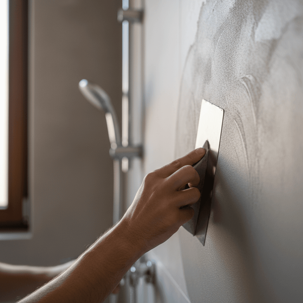 Application professionnelle du traitement hydrofuge sur tuile